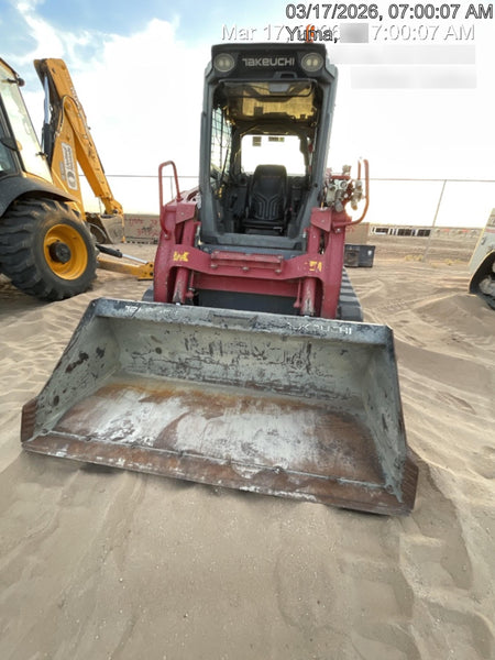 2020 Takeuchi TL12V2-CRH Cab, Rubber Track, & HF