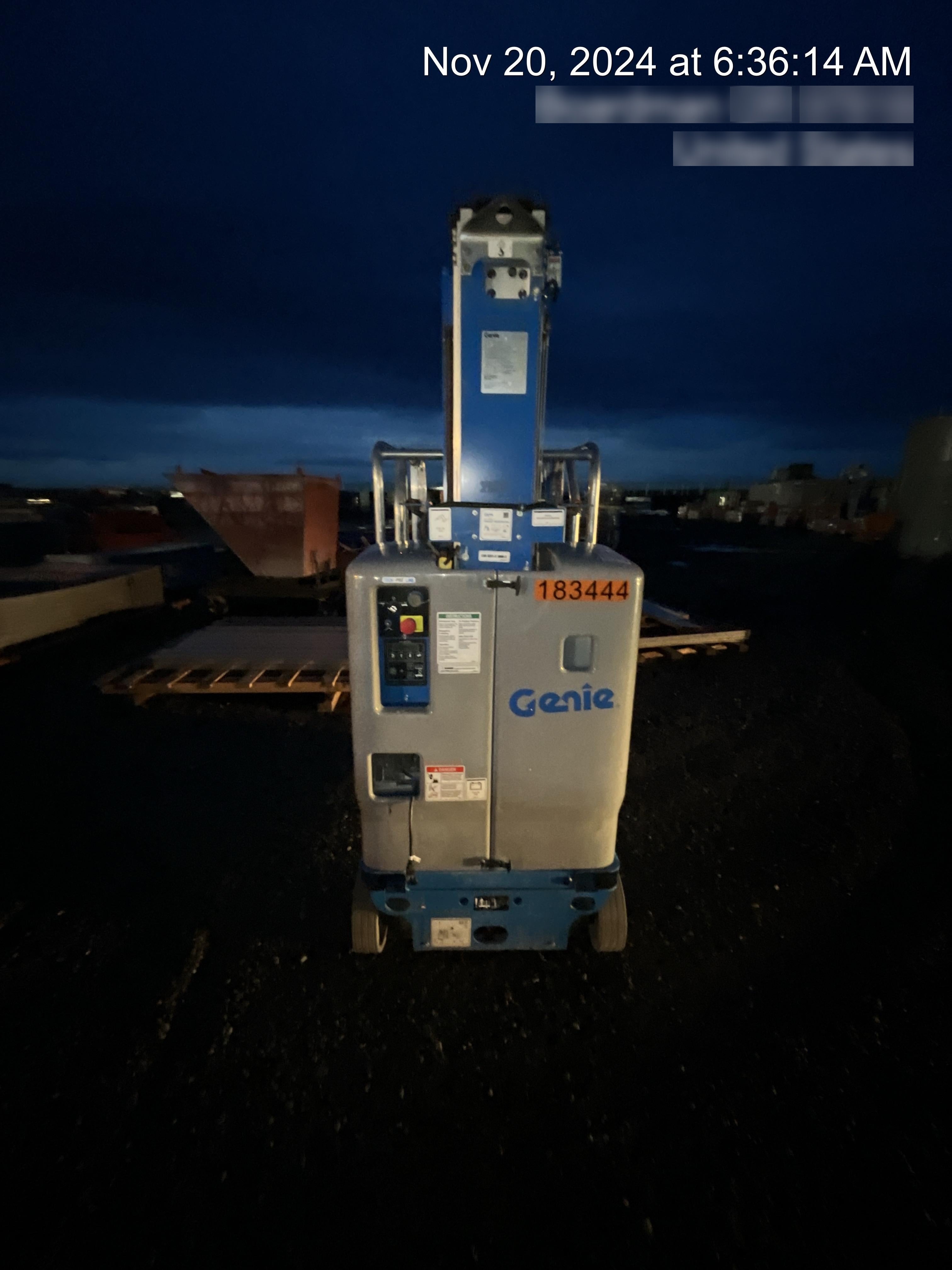 2021 GENIE GR-20