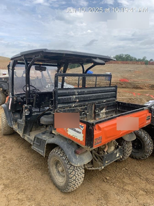 2021 Kubota RTV-X1140W-H Plastic Canopy, Windshield Acrylic Clear, LED Strobe Light, Wire Harness Kit, Back up Alarm