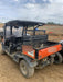 2021 Kubota RTV-X1140W-H Plastic Canopy, Windshield Acrylic Clear, LED Strobe Light, Wire Harness Kit, Back up Alarm