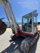 2019 Takeuchi TB290 Cab, AC, Rubber Tracks, Dozer Blade, Travel Alarm, Control Pattern Change Valve, Auxiliary Hydraulics w/18" Quick Coupler Bucket with teeth, 6.2 cu. ft. capacity/24" Quick Coupler Bucket with teeth, 8.6 cu. ft. capacity/36" Quick Coupler Bucket with teeth, 13.4 cu. ft. capacity, Quick Coupler, Hydraulic Thumb Installed