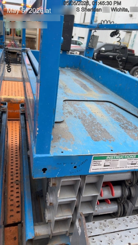 2019 Genie GS-1930 Fixed rails with chain Entry