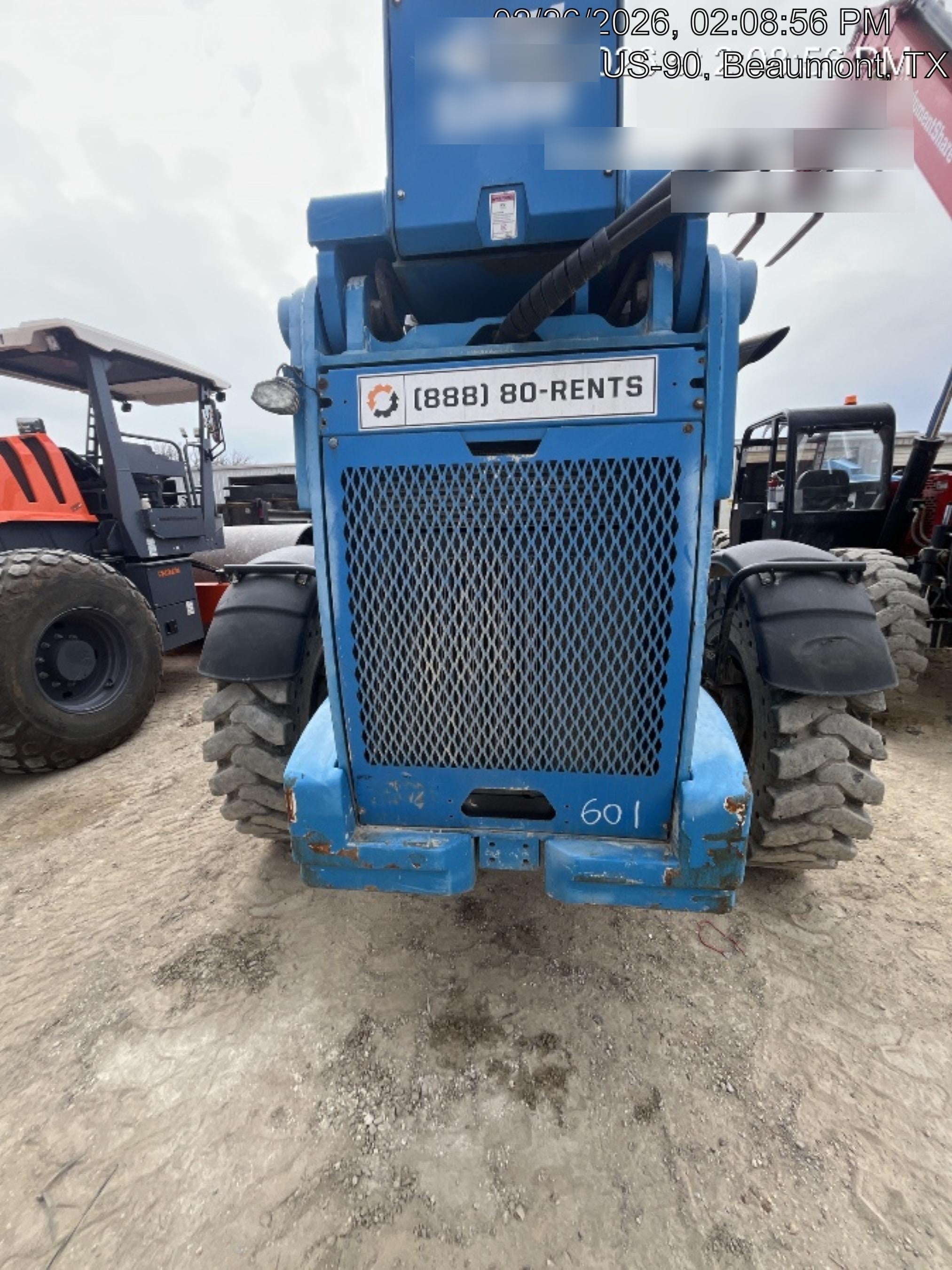 2017 Genie GTH-1056 Genie GTH1056, Solid Tires, 60" carriage, Light Kit, Open ROPS
