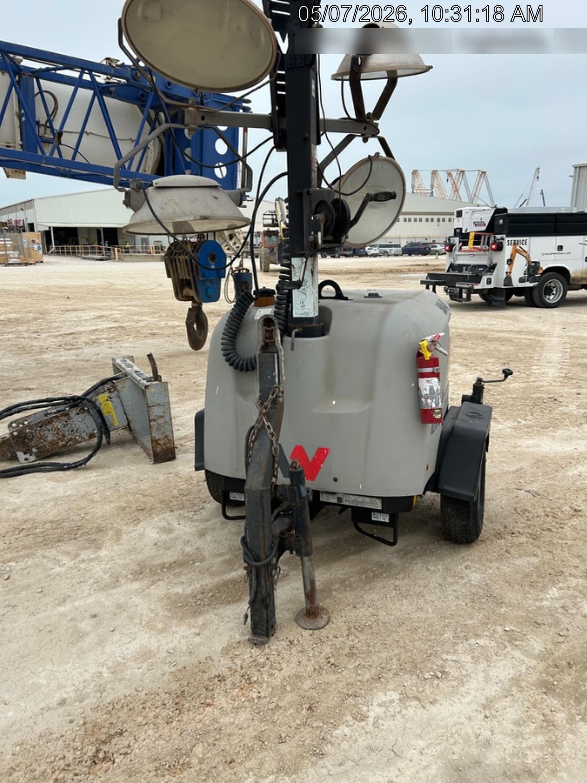 Wacker Neuson LTV6K-MH Wacker Neuson LTV6K Towable Light Tower