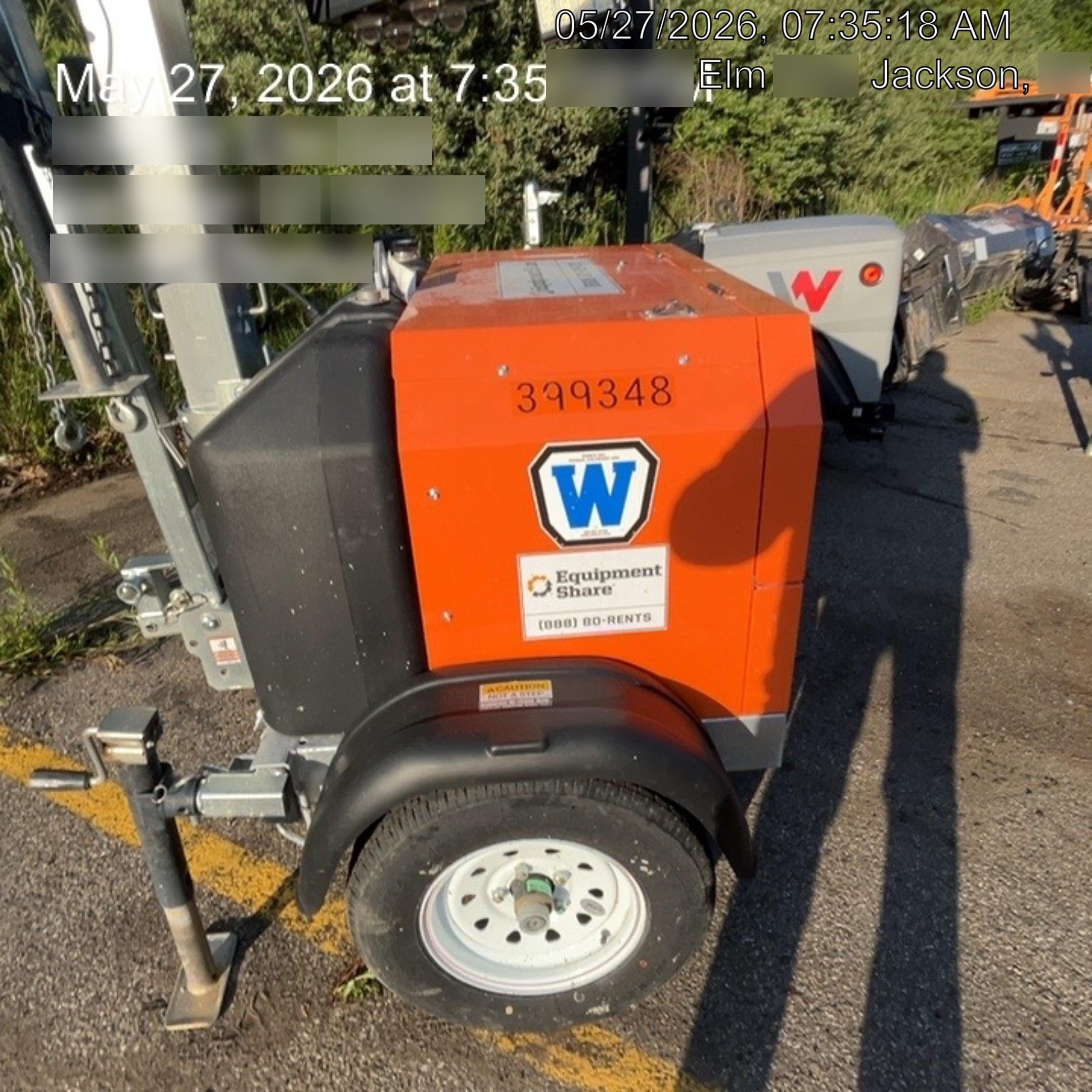 2024 Wanco WLTT-4MM4K Diesel, Deep Sea Controller, Shore Power Plug, Auto Start, (4) 350W LED Floodlights, 4kW Generator, 60 Gal Fuel Tank, 2" Ball, T3