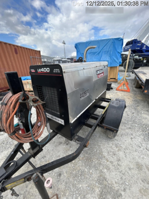 2024 Lincoln Electric LE400 Kubota V1505, Trlr, Cable Rack, Light Kit, ES Decals, T3