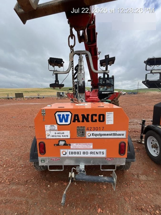 2024 Wanco WLTT-4MM4K Diesel, Deep Sea Controller, Shore Power Plug, Auto Start, (4) 350W LED Floodlights, 4kW Generator, 60 Gal Fuel Tank, 2" Ball, T3