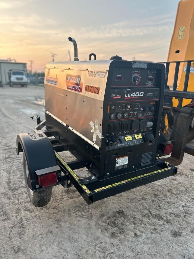 2024 Lincoln Electric LE400 Kubota V1505, Trlr, Cable Rack, Light Kit, ES Decals, T3
