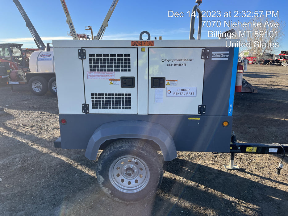 2023 ATLAS COPCO QAS25 CWK