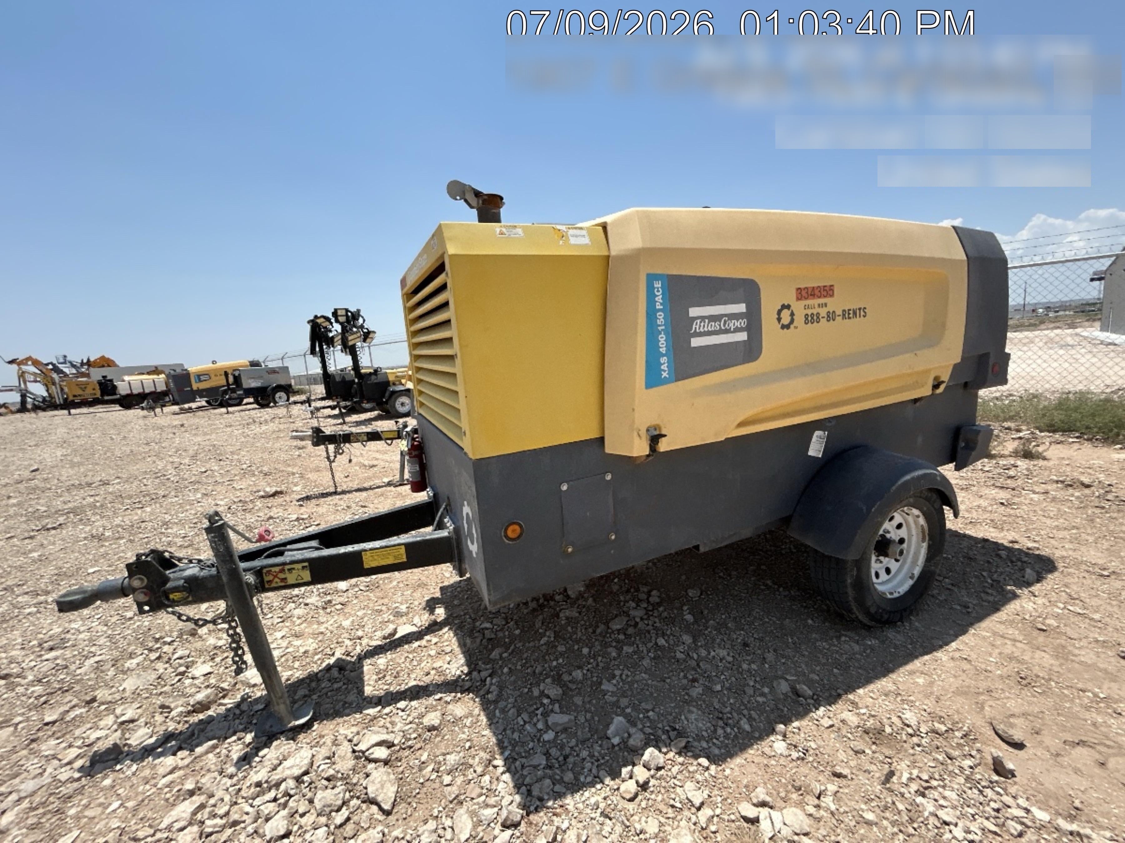 2023 ATLAS COPCO XAS 400-150 PACE