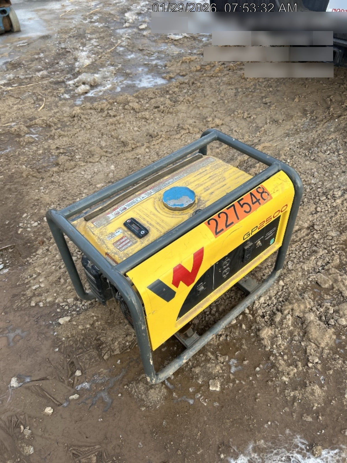 2022 WACKER NEUSON GP2500A