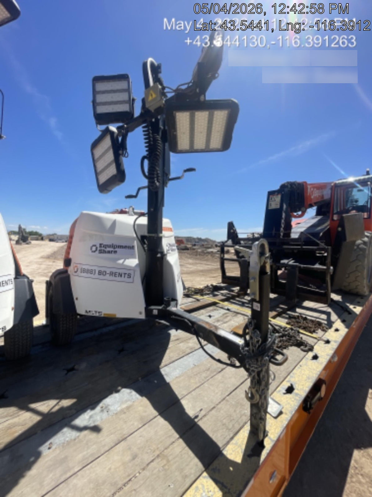 2023 Generac MLT2 Diesel, Flex Switch 120V Input, Powerzone Controller, 
(4) 320W LED Lights, 4kW Generator, 39.9 Gal Fuel Tank, 2" Ball, T3