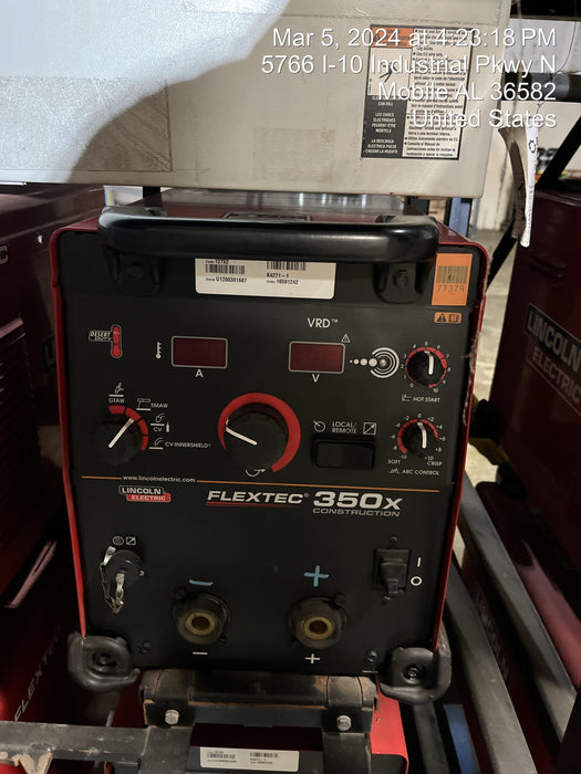 2020 LINCOLN ELECTRIC FLEXTEC 350X