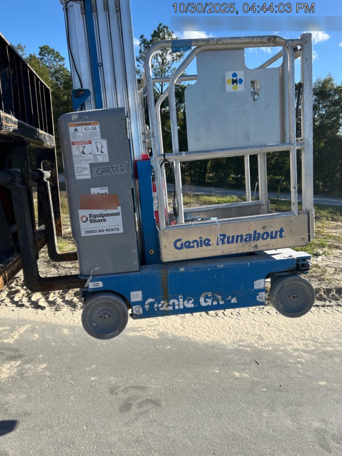 2019 GENIE GR-20