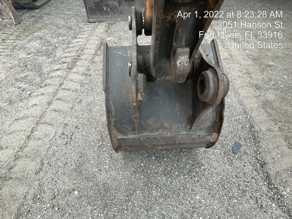 2018 Case CX37C ROPS, LONG ARM, RUBBER TRACKS, AUX HYD