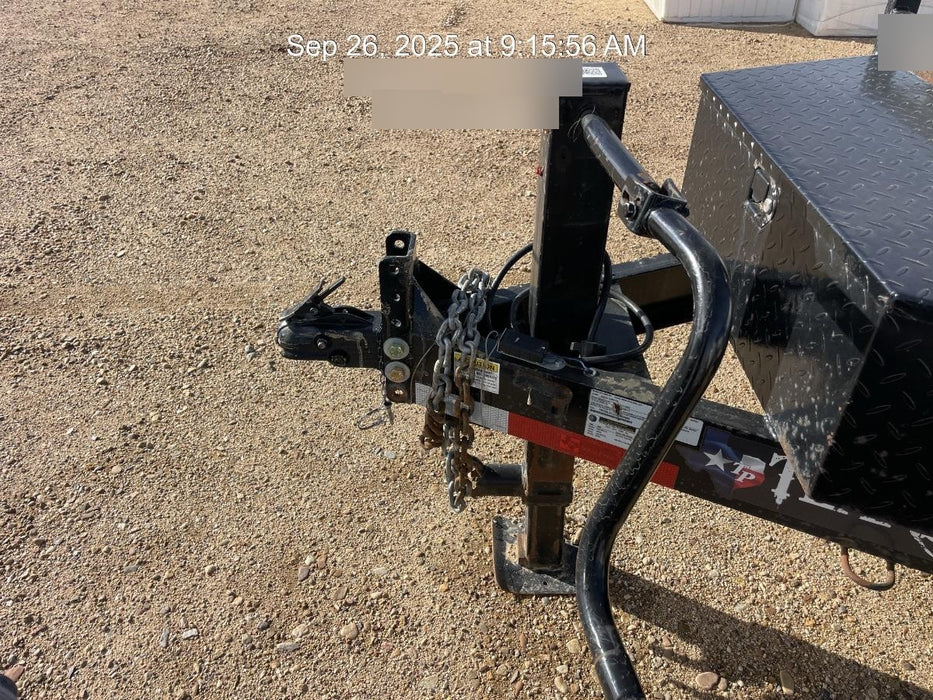 2025 TEXAS PRIDE TRAILERS 21' Lowboy Gravity Tilt Bed 14K Bumper Pull Trailer