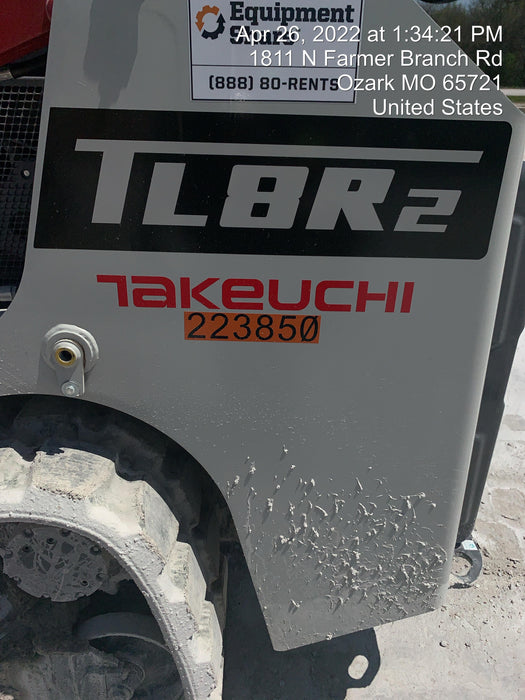 2022 TAKEUCHI TL8R2-CR