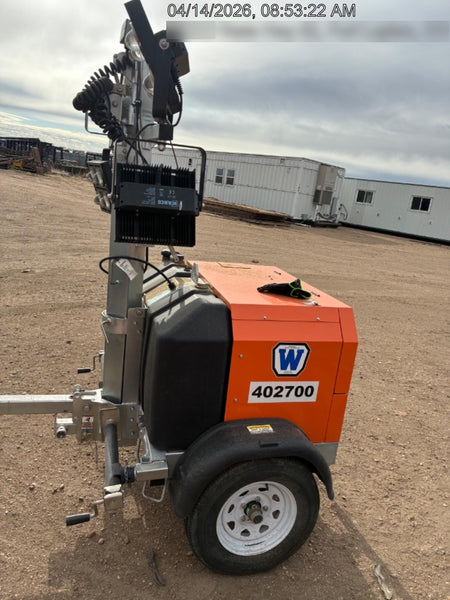 2024 Wanco WLTT-4MM4K Diesel, Deep Sea Controller, Shore Power Plug, Auto Start, (4) 350W LED Floodlights, 4kW Generator, 60 Gal Fuel Tank, 2" Ball, T3