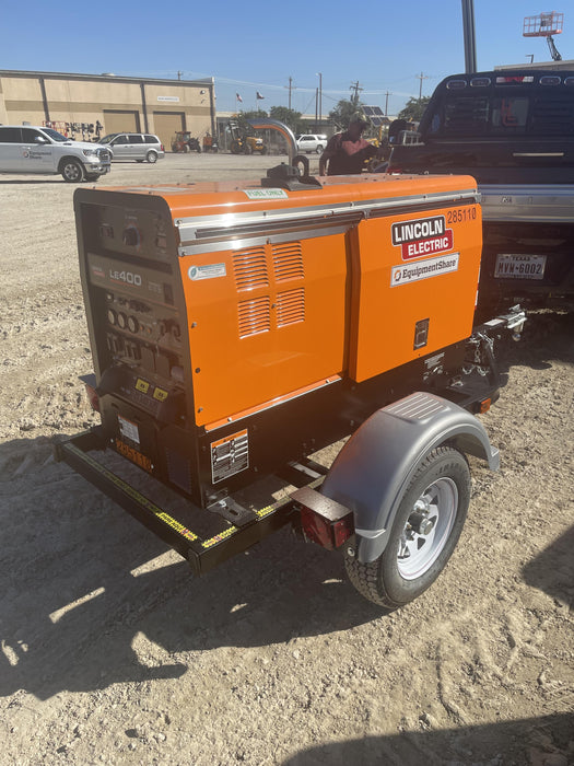 2022 Lincoln Electric LE400 Kubota V1505, Trlr, Cable Rack, Light Kit, ES Decals, T3