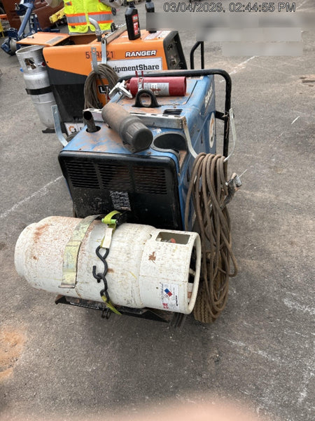 2019 Miller Electric BOBCAT 250 LP/Propane, Running Gear, Tank Bracket, Hose
