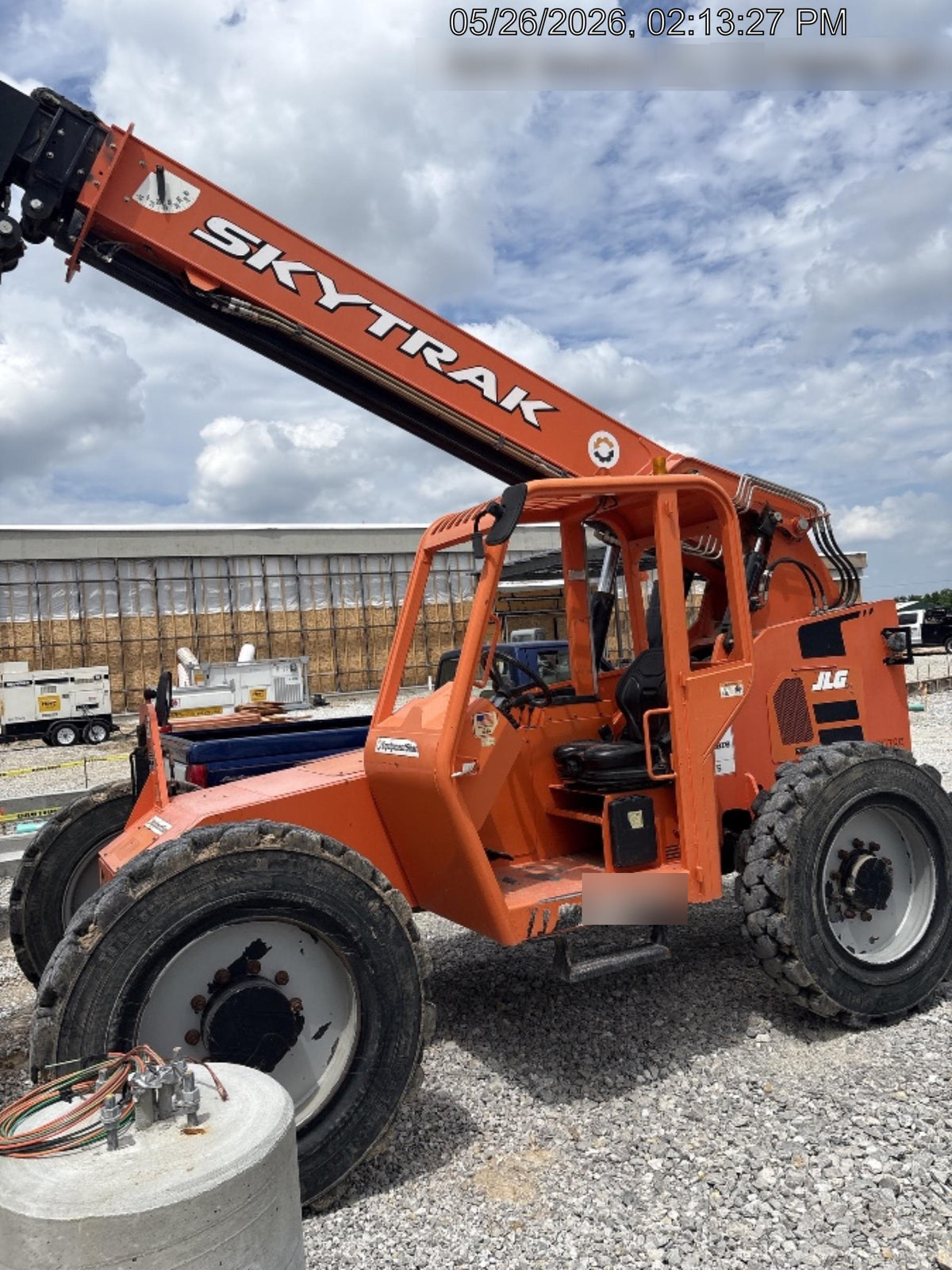 2019 Skytrak 6036 Canopy, Solid Tires, LED Work Lights, Beacon 50" Carriage, 48" Pallet Forks