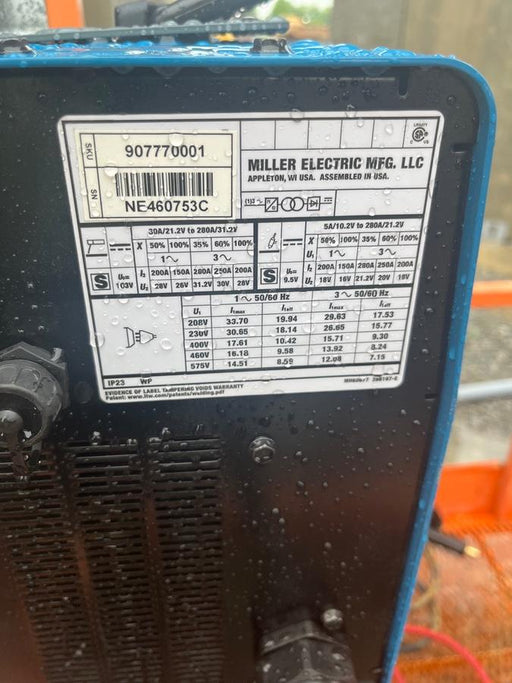 2025 MILLER ELECTRIC CST-282