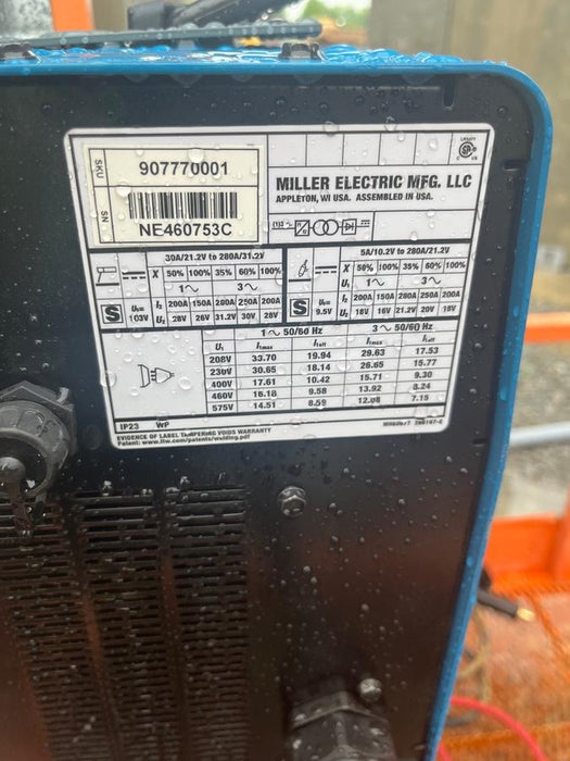 2025 MILLER ELECTRIC CST-282