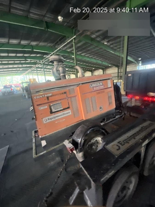 2021 Lincoln Electric Vantage 549X Ready Pak 3, ORANGE (includes trailer, cable rack, fender light kit)