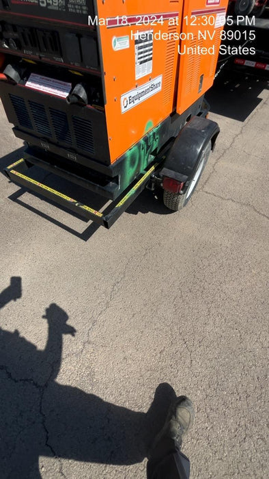 2021 Lincoln Electric Vantage 549X Ready Pak 3, ORANGE (includes trailer, cable rack, fender light kit)