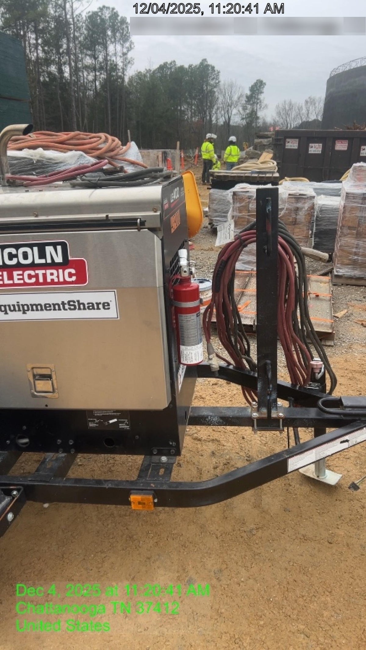 2024 Lincoln Electric LE400 Kubota V1505, Trlr, Cable Rack, Light Kit, ES Decals, T3