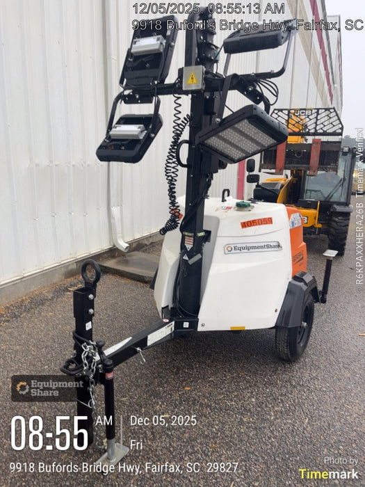 2024 Generac MLT6SKDS-STD4 ELEC WINCH Diesel, Electric Winch Mast, Powerzone Controller, (4) 320W LED Lights, 4kW Generator, 39.9 Gal Fuel Tank, 2" Ball, T3