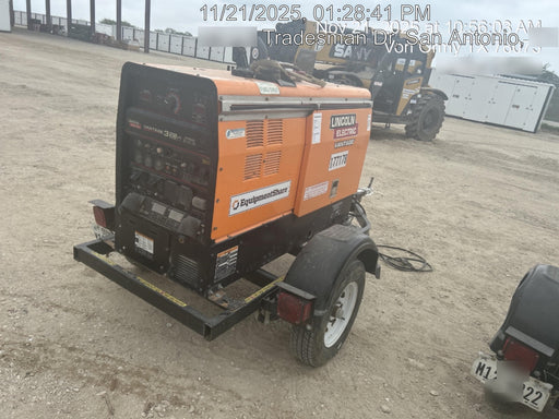 2021 Lincoln Electric Vantage 322 Vantage 322 Ready Pak 3 w/ Decals, ORANGE (includes trailer, cable rack, fender light kit) NO Telematics