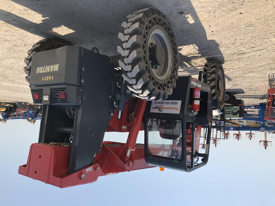 2019 Manitou MTA8044 MTA 8044 - 74 HP T4, Canopy, Worklights/Strobe, Beacon, 66" Carriage, 48" Forks, Solid Tires, Lift Hook, Aux Hydraulics