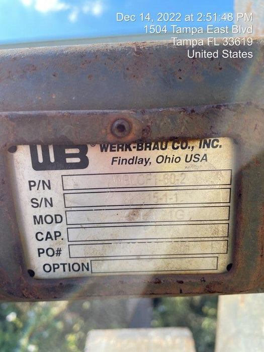 2019 WERK-BRAU PF60WL621