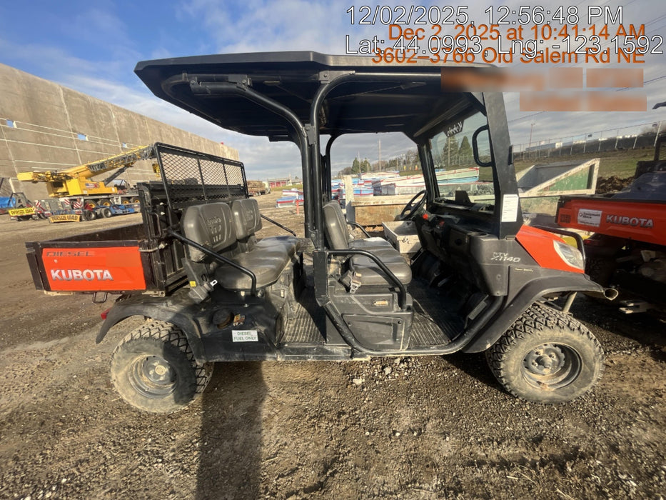 2020 Kubota RTV-X1140W-H KUBOTA RTV-X1140WH
