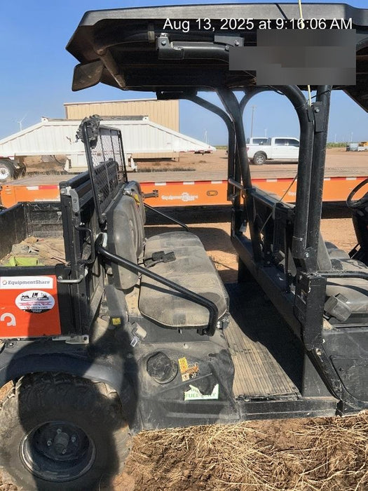 2022 Kubota RTV-X1140W-H Plastic Canopy, Windshield Acrylic Clear, LED Strobe Light, Wire Harness Kit, Back up Alarm