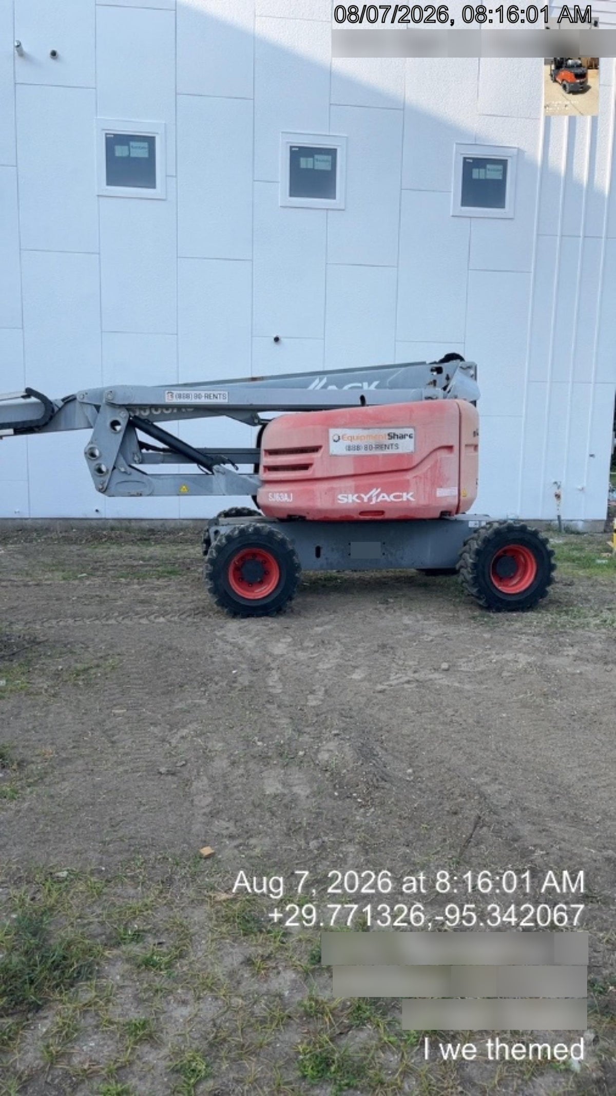 2018 SKYJACK SJ63 AJ