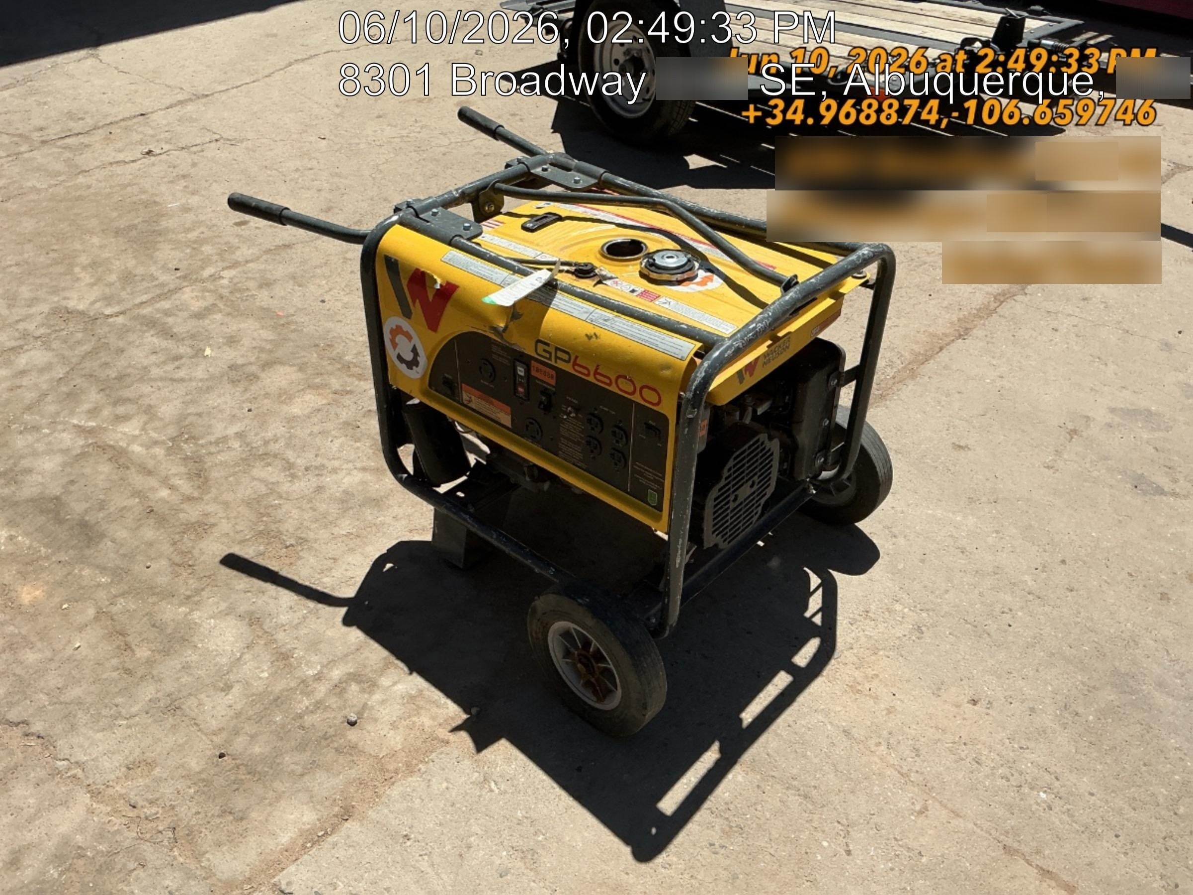 2020 WACKER NEUSON GP6600A