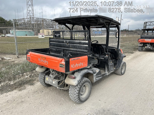 2021 Kubota RTV-X1140W-H Plastic Canopy, Windshield Acrylic Clear, LED Strobe Light, Wire Harness Kit, Back up Alarm