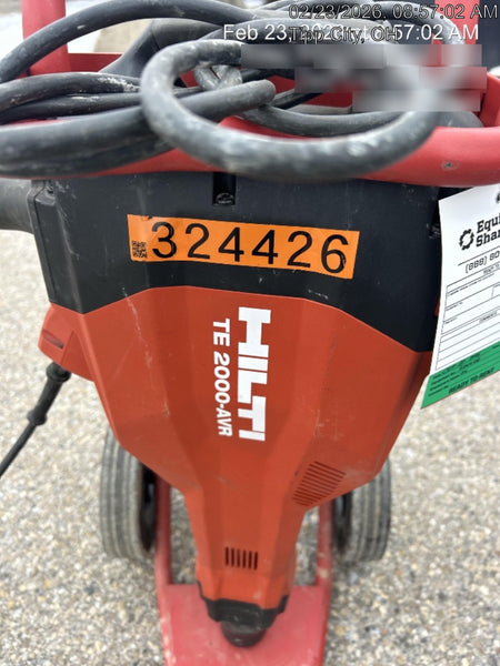 2023 HILTI TE 2000-AVR