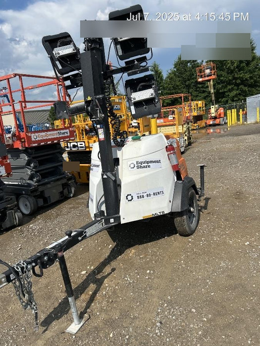 2024 Generac MLT2 Diesel, Flex Switch 120V Input, Powerzone Controller, 
(4) 320W LED Lights, 4kW Generator, 39.9 Gal Fuel Tank, 2" Ball, T3