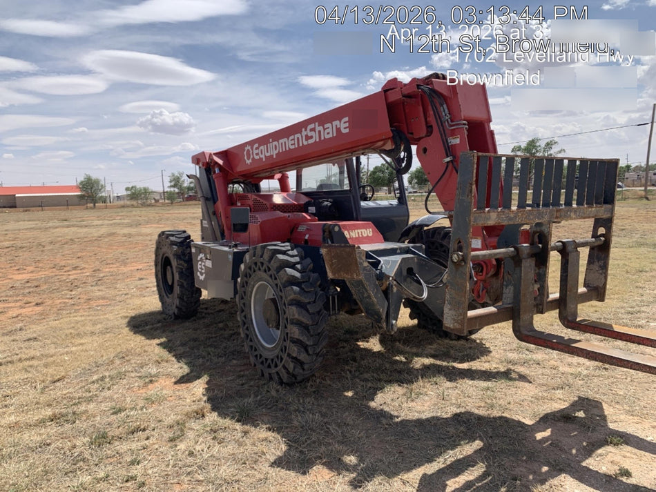 2019 Manitou 12042 MTA12042 - Canopy, Worklights/Strobe, Beacon, 66" Carriage, 60" Forks, Solid Tires, Lift Hook, Aux Hydraulics