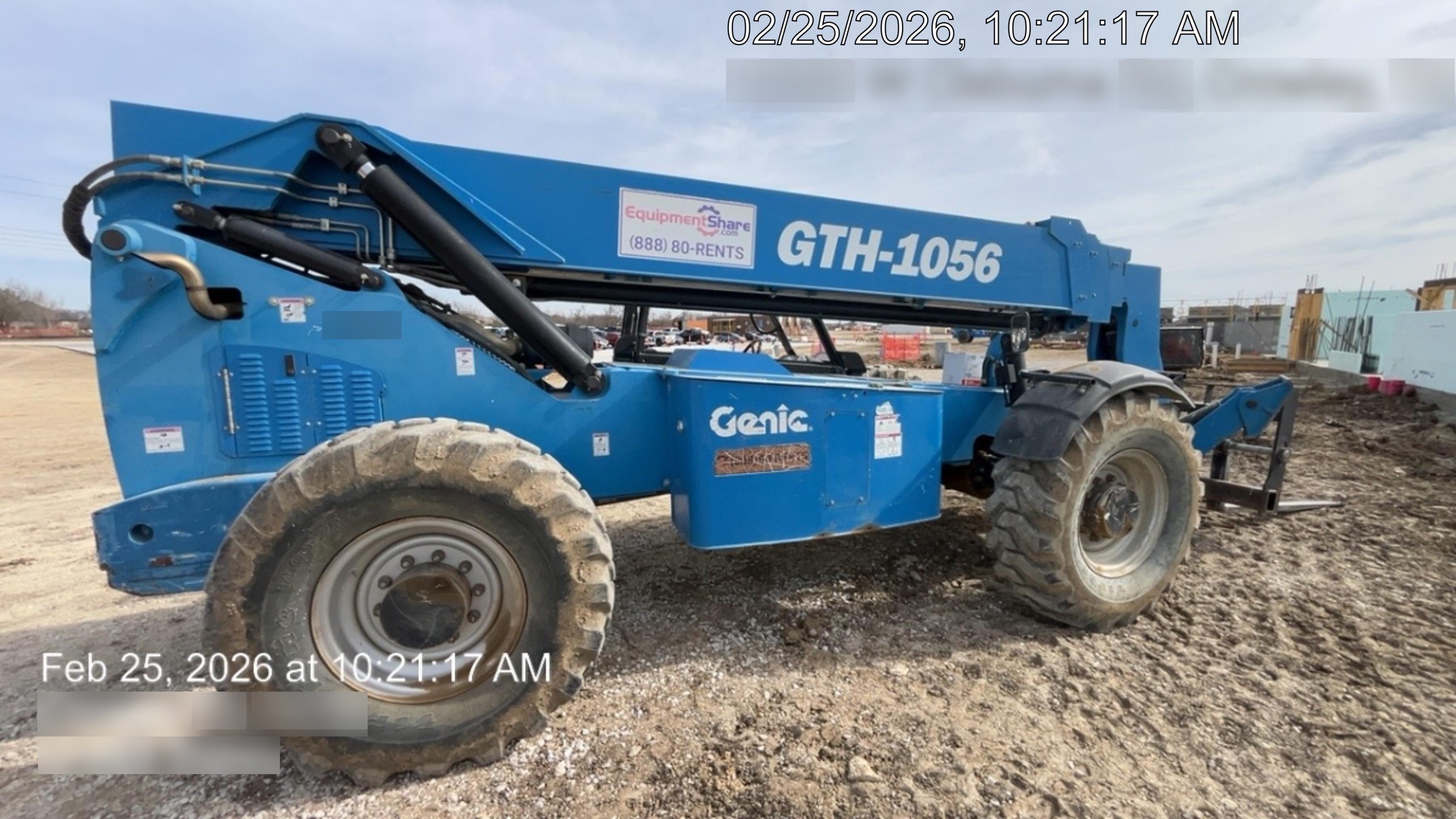 2017 Genie GTH-1056 Genie GTH1056 Telehandler
