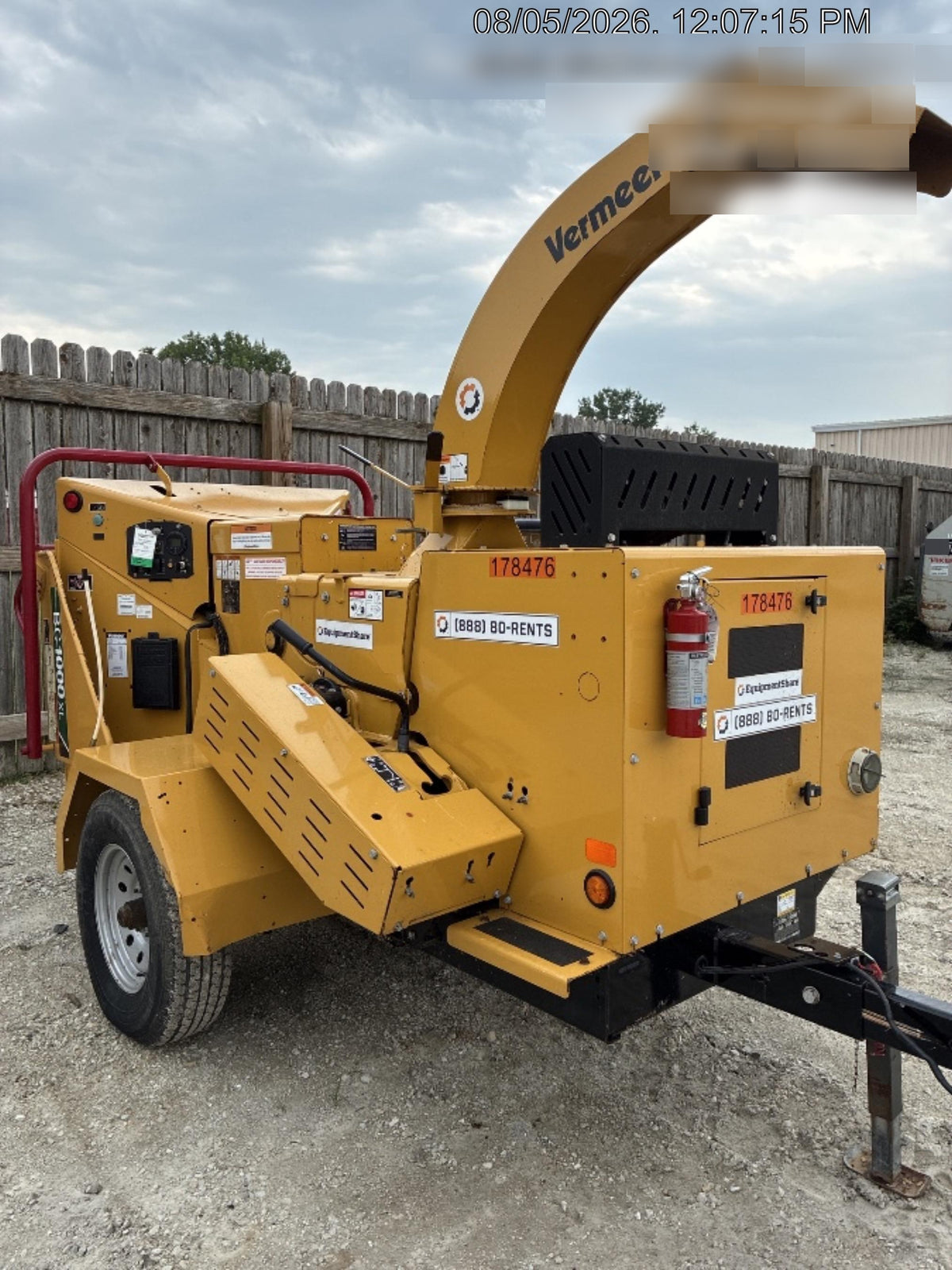 2021 VERMEER BC1000XL Gas