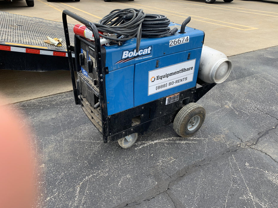 2019 Miller Electric BOBCAT 250 LP/Propane, Running Gear, Tank Bracket, Hose