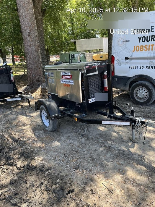 2024 Lincoln Electric LE400 Kubota V1505, Trlr, Cable Rack, Light Kit, ES Decals, T3