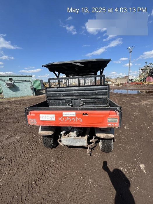 2021 Kubota RTV-X1140W-H Plastic Canopy, Windshield Acrylic Clear, LED Strobe Light, Wire Harness Kit, Back up Alarm