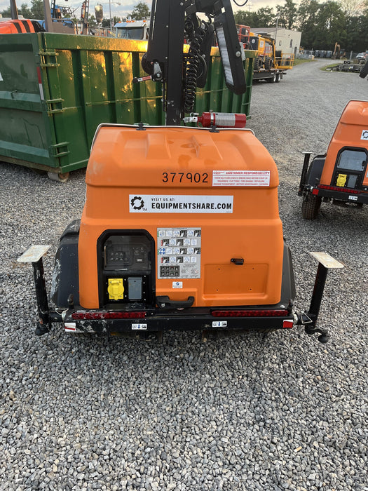 2023 Generac MLT2 Diesel, Flex Switch 120V Input, Powerzone Controller, 
(4) 320W LED Lights, 4kW Generator, 39.9 Gal Fuel Tank, 2" Ball, T3