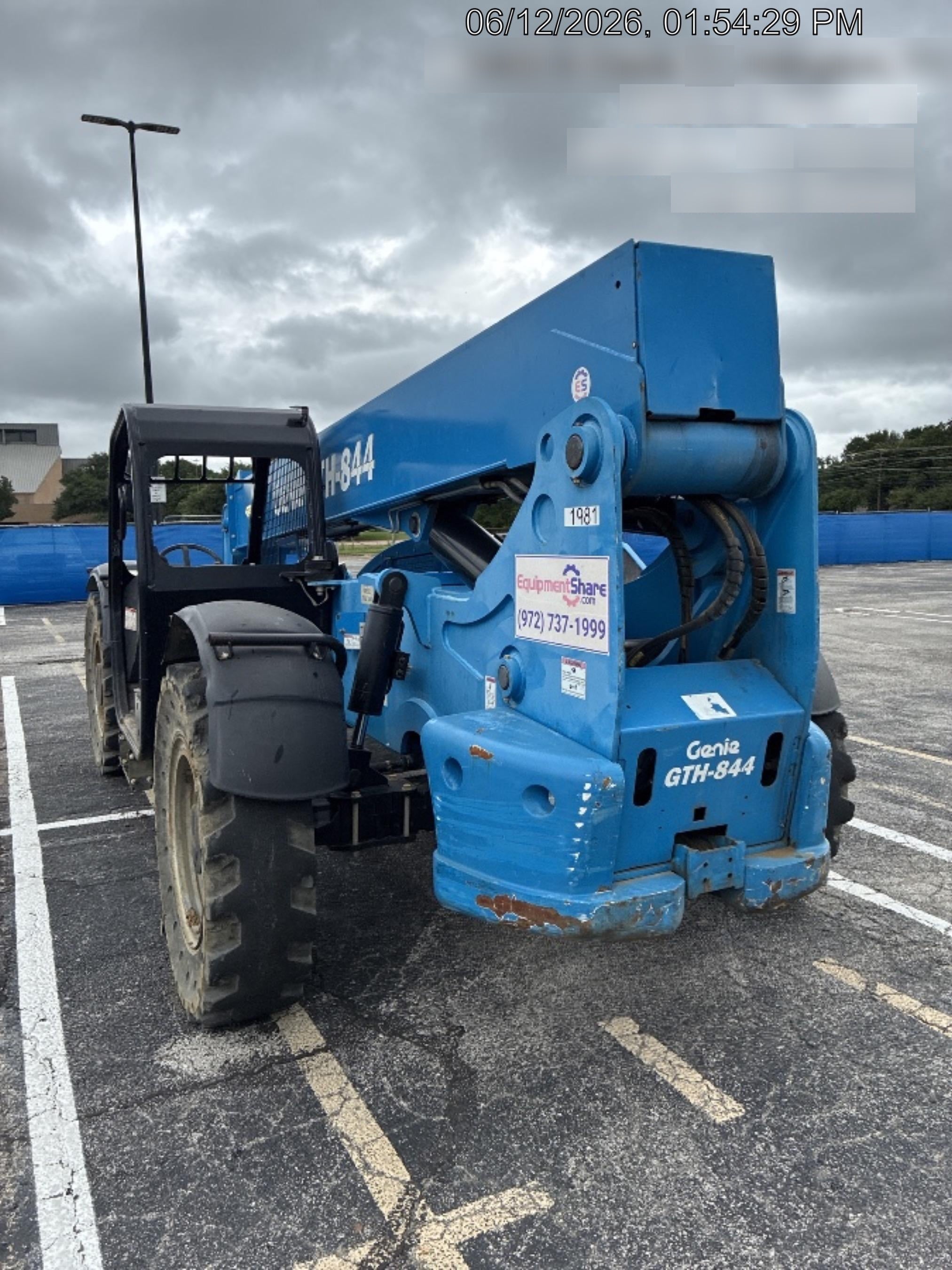 2016 GENIE GTH-844