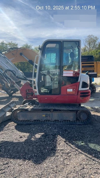 2020 Takeuchi TB250-2C Cab/Heat/Air, Rubber Tracks, Manual TAG QC